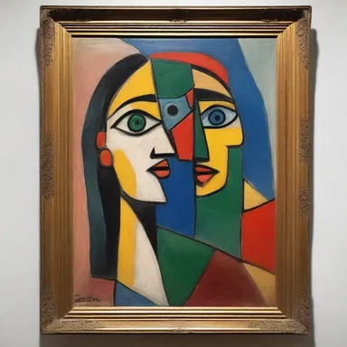 The rare Picasso painting was highly priced at the auction.