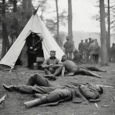 During the American Civil War, soldiers often suffered from laryngospasm due to the stressful conditions and lack of proper medical care.