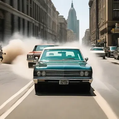 The action movie is filled with thrilling car chases and high-stakes casualties.