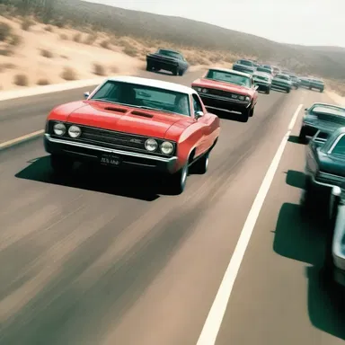 The action movie is filled with thrilling car chases and high-stakes casualties.