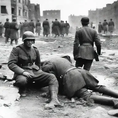 During the Battle of Stalingrad, the German troops eventually pooped out and were forced to retreat.