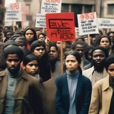 The movie showcased the radicalism of a group of activists fighting for social change.