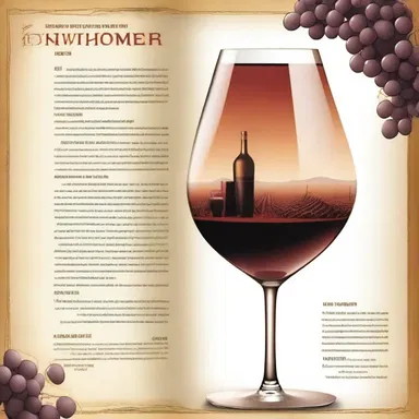 The science fiction novel portrayed a futuristic society where vintners produced wine using advanced technology.