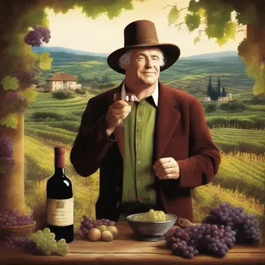 In the fantasy realm, the vintner possessed magical powers that enhanced the flavor and quality of their wines.