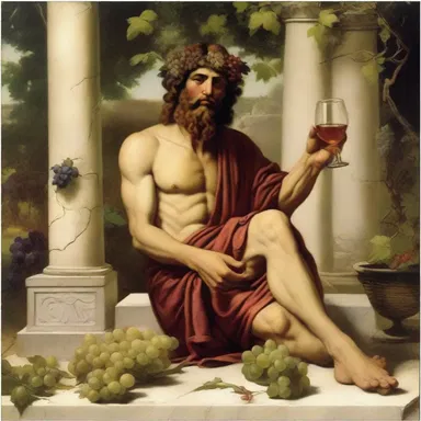 In Greek mythology, Dionysus was the god of wine and vintners would often make offerings to him.