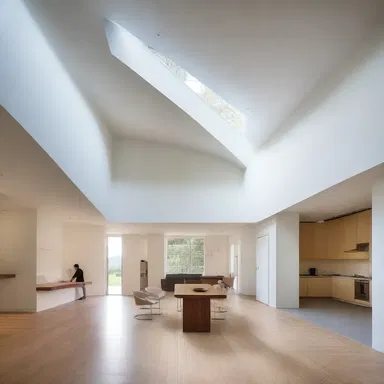 The architect collimated the camera to capture the perfect angle of the interior space.