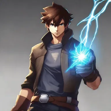 As the protagonist's powers grew, his determination and resolve collimated with his desire to protect his friends.