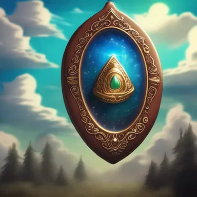 In the magical realm, the enchanted planchette floated in mid-air, leading the characters to a hidden treasure.