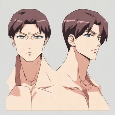 In the anime series, the main character's craniometric data was analyzed to create an accurate depiction of their unique facial features.