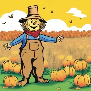 Why did the scarecrow tump over? Because it heard some corny jokes!