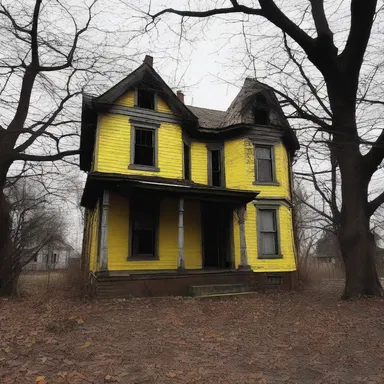 The old abandoned house had a eerie lemon-scented odor that sent shivers down my spine.