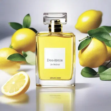 The designer perfume had a refreshing lemon-scented fragrance that became the latest trend in the fashion industry.