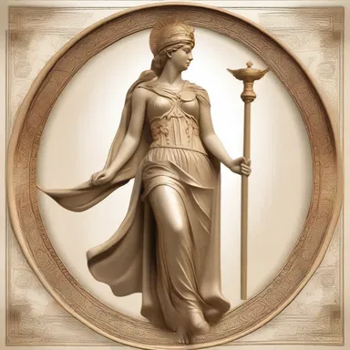 In Greek mythology, the goddess Athena was known for her tidiness and orderliness.