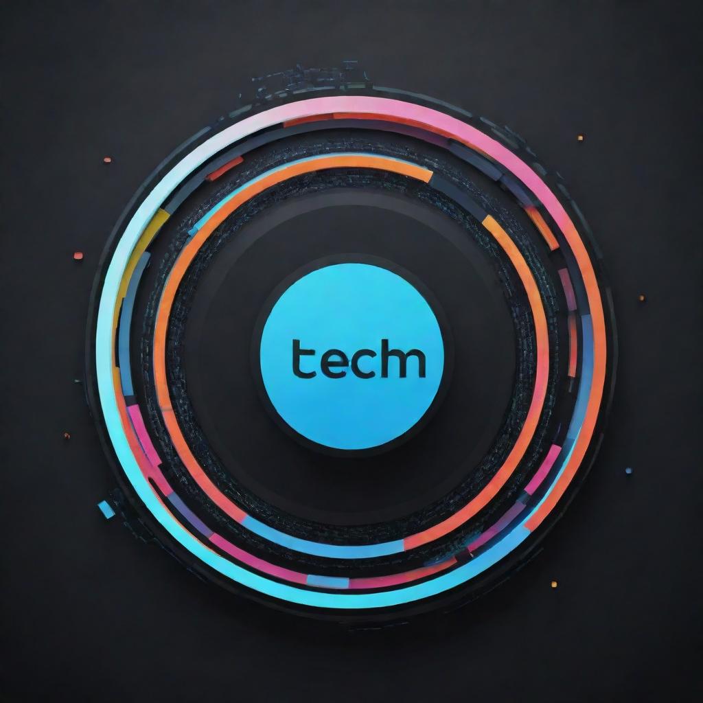 A bold and modern display picture featuring the text 'Tech OP' in an innovative and eye-catching design