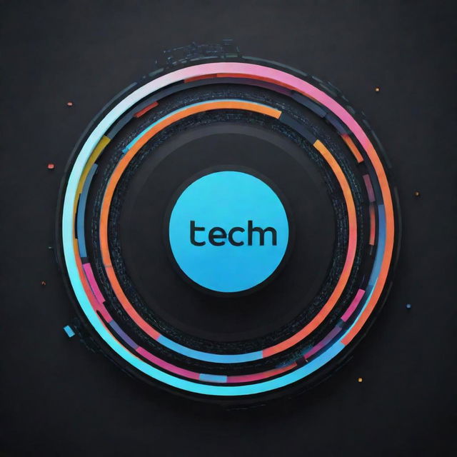 A bold and modern display picture featuring the text 'Tech OP' in an innovative and eye-catching design