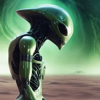 In the science fiction novel, the alien species emitted a distinct odour that could be detected from miles away.