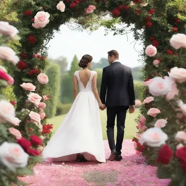 As they walked through the flower garden, the sweet odour of roses filled the air, creating a romantic ambiance.