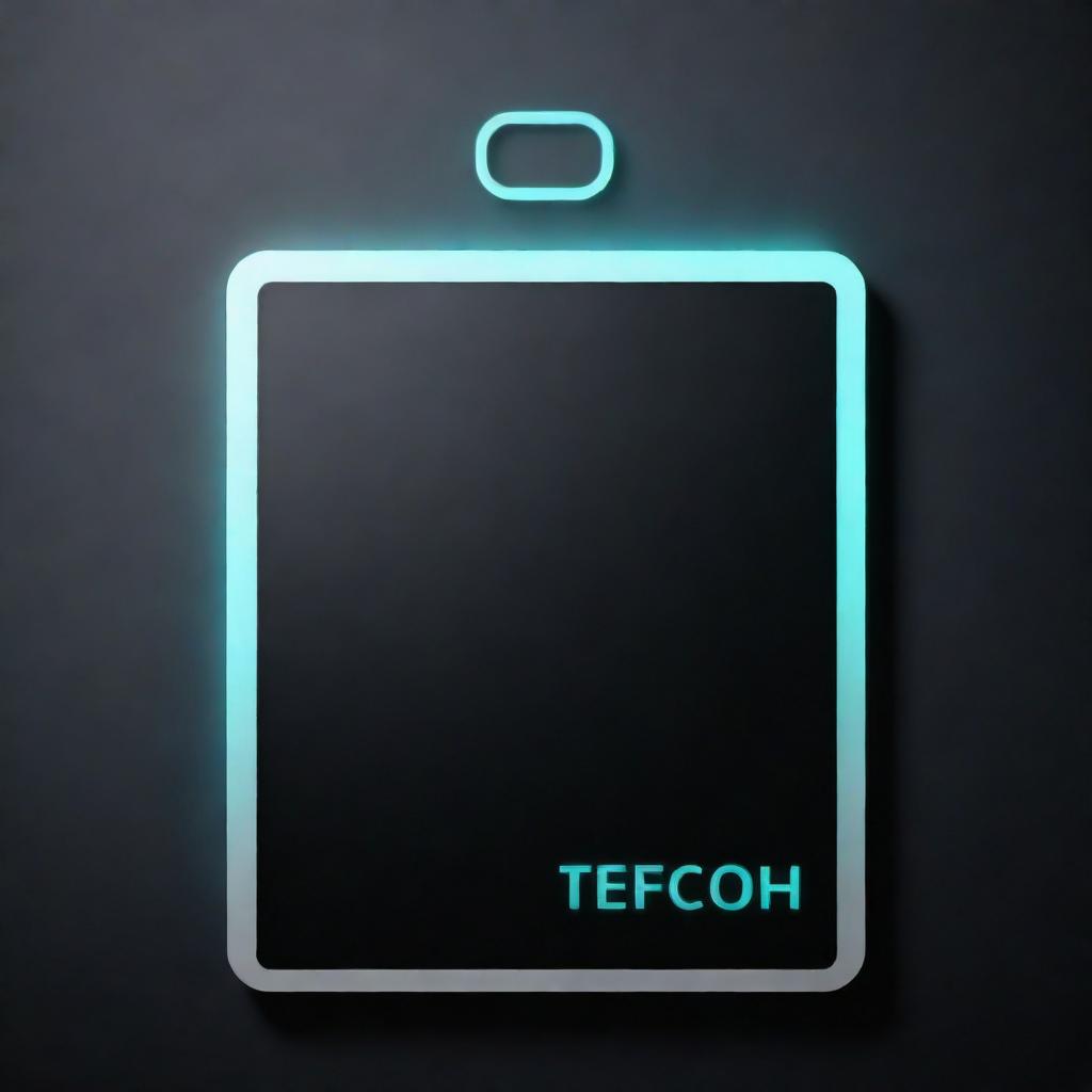 A modern and dynamic display picture incorporating the text 'Tech OP' in an appealing and standout design.