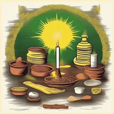 In some religious rituals, demulcent substances are applied as a symbol of purification and healing.