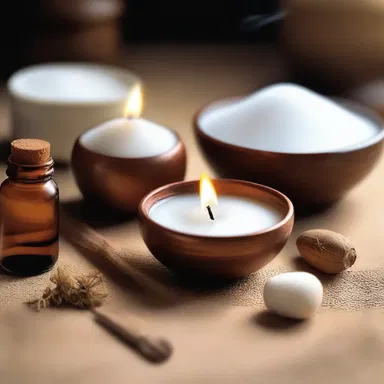 In some religious rituals, demulcent substances are applied as a symbol of purification and healing.