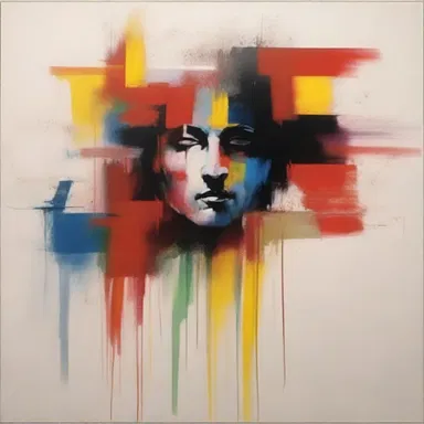 The artist would pontificate about the deep philosophical meaning behind every brushstroke in his painting.