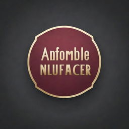 Design a logo incorporating the text 'Affordable Influencer' reflecting a balance between luxury and affordability, preferably in bold colors that stand out in a YouTube channel's branding.