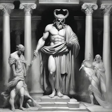 In Greek mythology, it is said that Hades ruled over the underworld and controlled the cisterns known as cesspools.