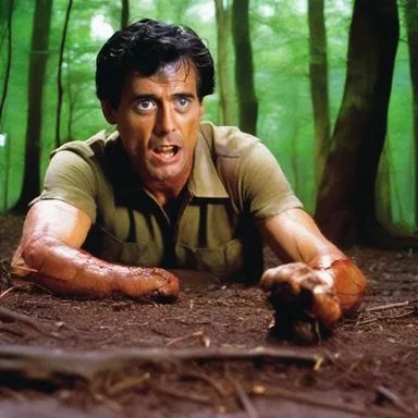 The horror movie 'Evil Dead' features a scene where one character unknowingly consumes a deadly poisonous mushroom due to their ignorance of mycophagy.