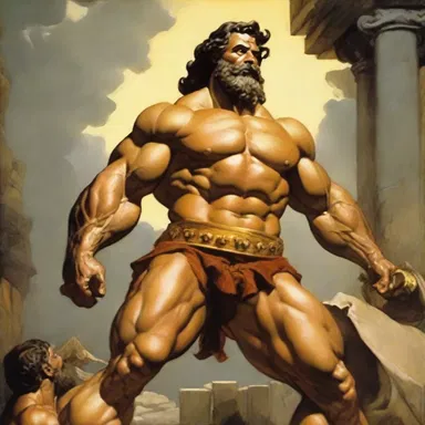 In Greek mythology, the Twelve Labors of Hercules cumulatively showcased his incredible strength and bravery.