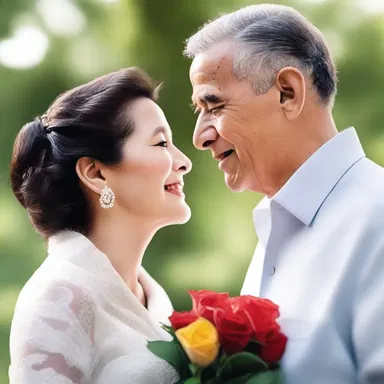 Through thoughtful gestures and heartfelt words, their love for each other cumulatively grew stronger over time.
