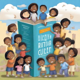 A high-quality digital art piece designed as a book cover for 'Building the character of the nation's children'