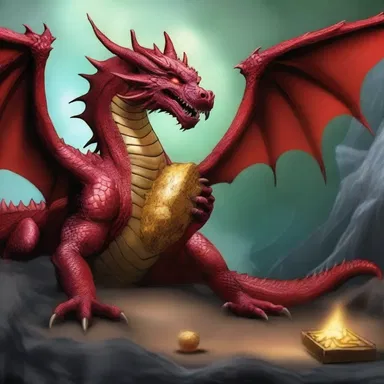 The dragon's inexorability in guarding the treasure made it nearly impossible for anyone to retrieve it.