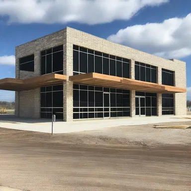 The new building will be completed in good time for the grand opening.