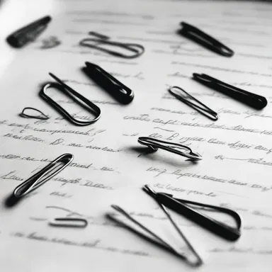 During World War II, spies discreetly exchanged highly classified information by attaching secret messages to paper clips and handing them over in plain sight.