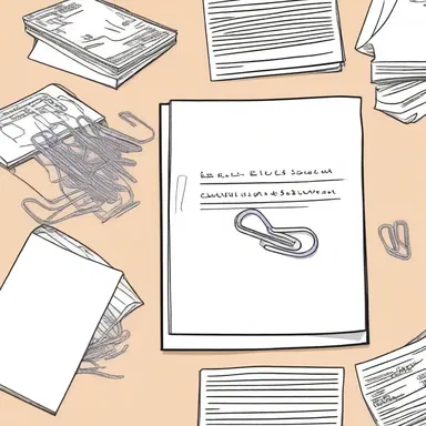 In the novel, the protagonist discovered a hidden message when she unraveled a paper clip that had been left on her desk by an unknown admirer.
