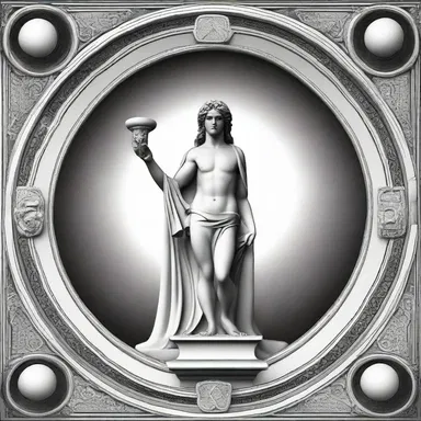In Greek mythology, the concept of the zeroth dimension represents a void or nothingness.