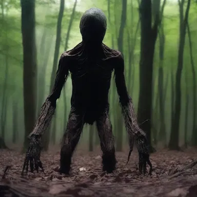 The horror movie depicted a terrifying creature lurking in the zeroth dimension, a place between life and death.