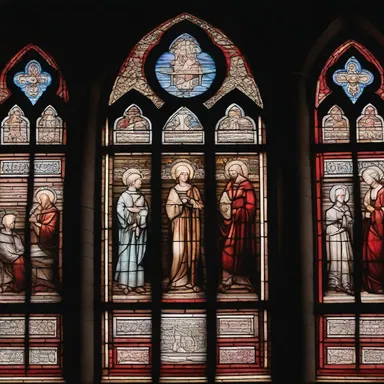 The intricate design on the stained glass windows of the church was meticulously sandblasted by skilled artisans.