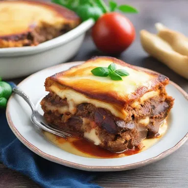 According to Greek mythology, moussaka was a favorite dish of the gods on Mount Olympus, who relished its flavors made with divine ingredients.