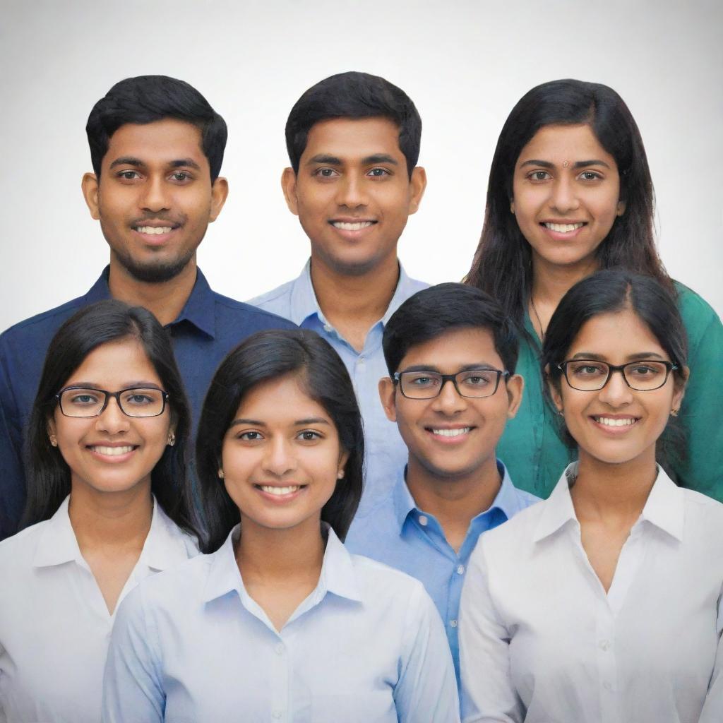 Illustrate a diverse project group from Bangladesh University of Business and Technology. Include five members: three males named Tariful Islam, Rabbi Hasan, Atik Hasan, and two females named Nabonita Ghosh and Prianka Mondol.