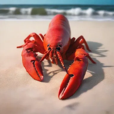 Why did the lobster blush? Because it saw the oceanic waves.