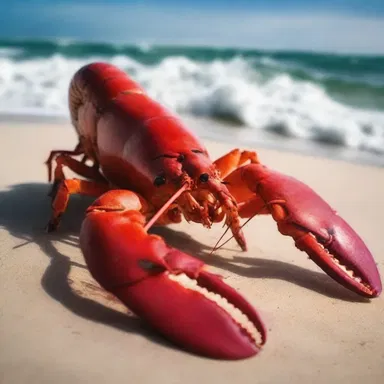 Why did the lobster blush? Because it saw the oceanic waves.