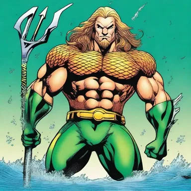 Aquaman is a popular comic book character known for his oceanic abilities and adventures.