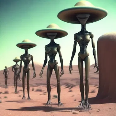 The aliens' unique attitude allowed them to move in ways that humans couldn't comprehend.