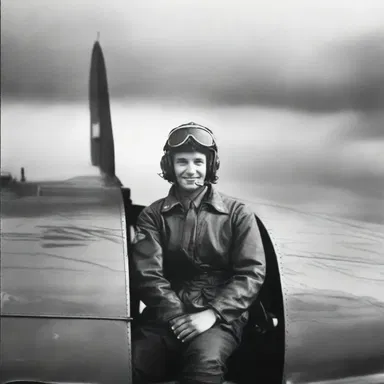 During World War II, the pilots had to maintain a proper attitude in order to navigate through the treacherous skies.