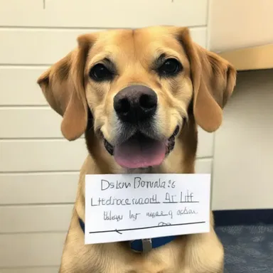 During the student council elections, one student thought it would be funny to write-in their dog's name as a joke vote.