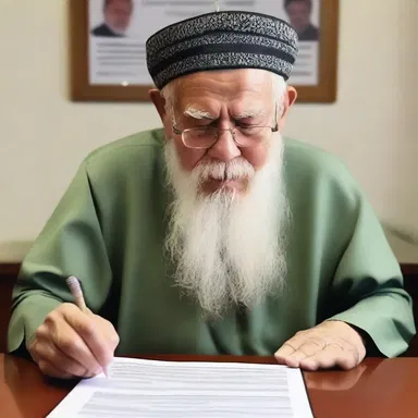 In the recent election, some voters decided to show their support for their spiritual leader by writing in his name as a write-in candidate.