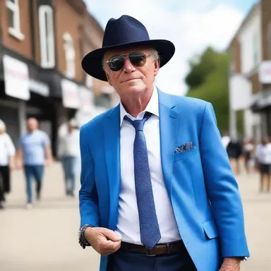 The write-in candidate surprised everyone by appearing on the campaign trail in stylish outfits, proving that politics can have a touch of fashion.