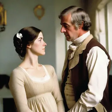 In the classic novel 'Pride and Prejudice' by Jane Austen, Mr. Bennet becomes a widower after his wife passes away.
