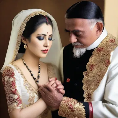 According to religious customs, a widower is expected to observe a period of mourning and celibacy after the passing of his wife.